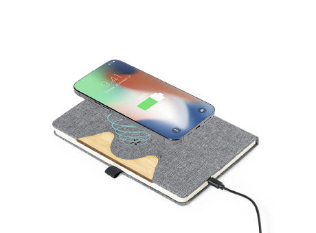 Ladegerät Notizblock Dalou Werbeartikel