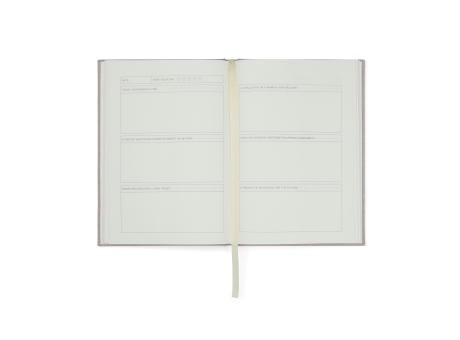 VINGA Thankfulness GRS-recyceltes Papierjournal bedrucken