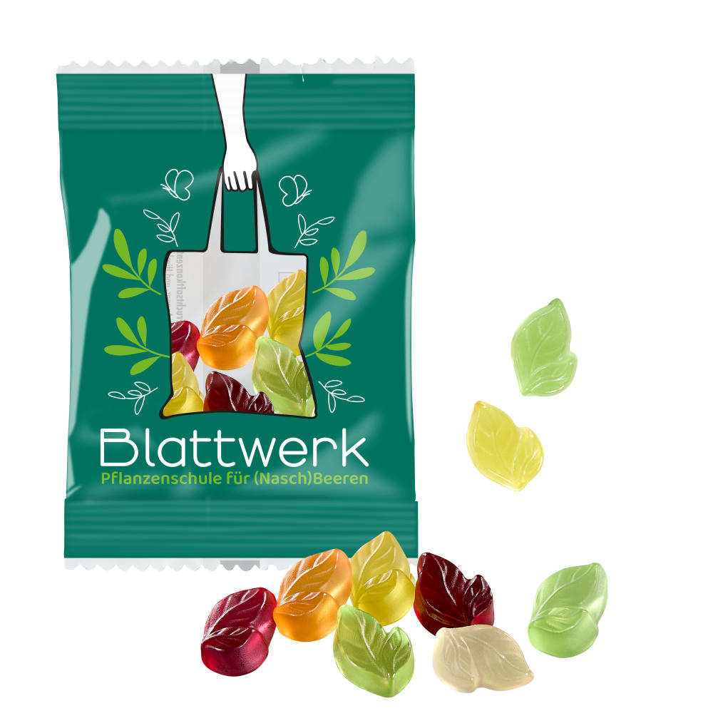 Product image Fruchtgummi STANDARD 10 g, VEGAN im konventionellen Tütchen Werbeartikel