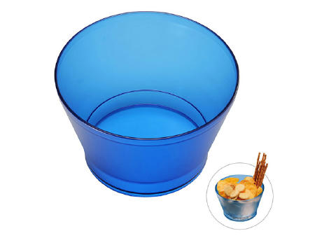 Grundfarbe gefrostet blau