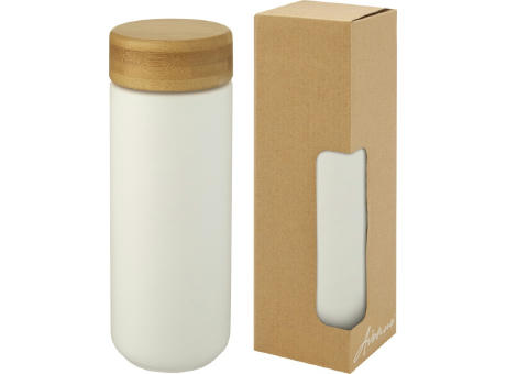 Product image Lumi 300 ml Keramikbecher mit Bambusdeckel bedrucken