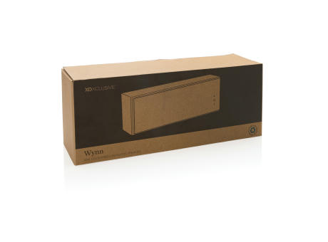 Wynn 10W kabelloser Bambus Lautsprecher Werbeartikel