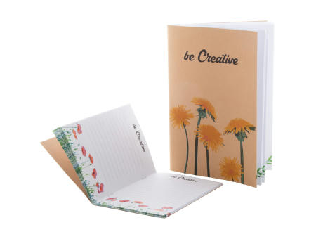 Individueller Notizblock CreaNote Plus A5 Eco Werbeartikel