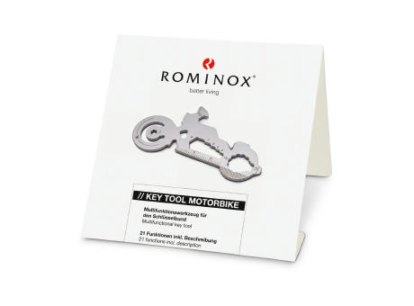 ROMINOX® Key Tool // Motorbike - 21 features (Motorrad) Werbeartikel