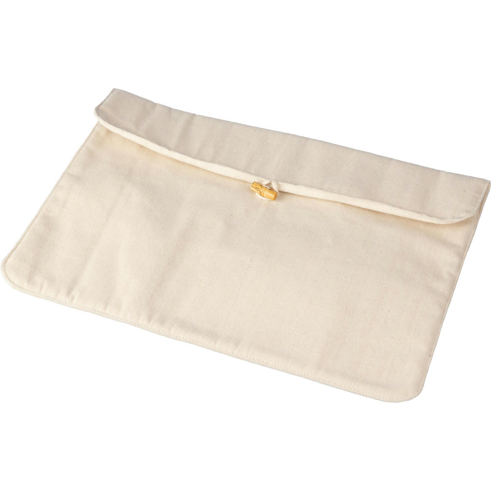 Laptoptasche aus Baumwolle (220 gr/m²) Dirk Werbeartikel