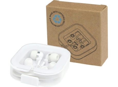 Product image Baekdu kabelgebundenes Headset Typ-C mit Aufbewahrungsbox aus recyceltem Kunststoff Werbeartikel