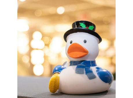 Quietsche-Ente Schneemann Werbeartikel