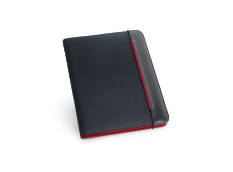 Product image FITZGERALD. A4 Schreibmappe aus PU und 800D mit linierte Seiten Schreibblock Werbeartikel