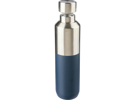 Recycelte doppelwandige Trinkflasche aus Edelstahl (600 ml) Esen Werbeartikel