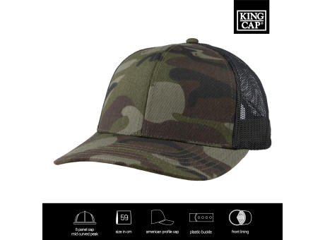Exclusive Mid Visor Trucker Cap Werbeartikel