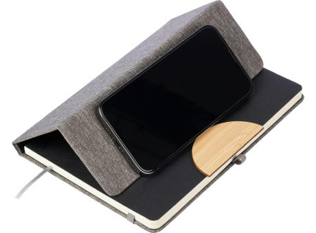 rPET (300D) Notizbuch A5 Ernst Werbeartikel