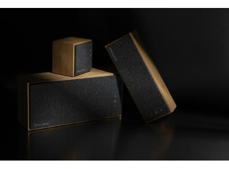 Wynn 10W kabelloser Bambus Lautsprecher Werbeartikel