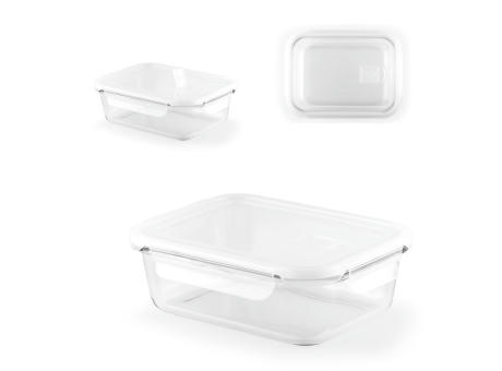 Product image QUORIN. Hermetische Box aus Borosilikatglas (1000ml) bedrucken