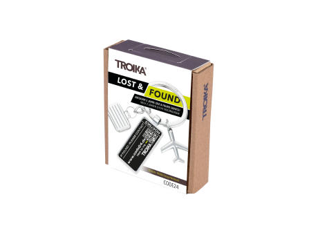 TROIKA Schlüsselanhänger CODE24 bedrucken