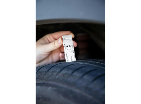 Schlüsselanhänger "Reifenprofilmesser" bedrucken