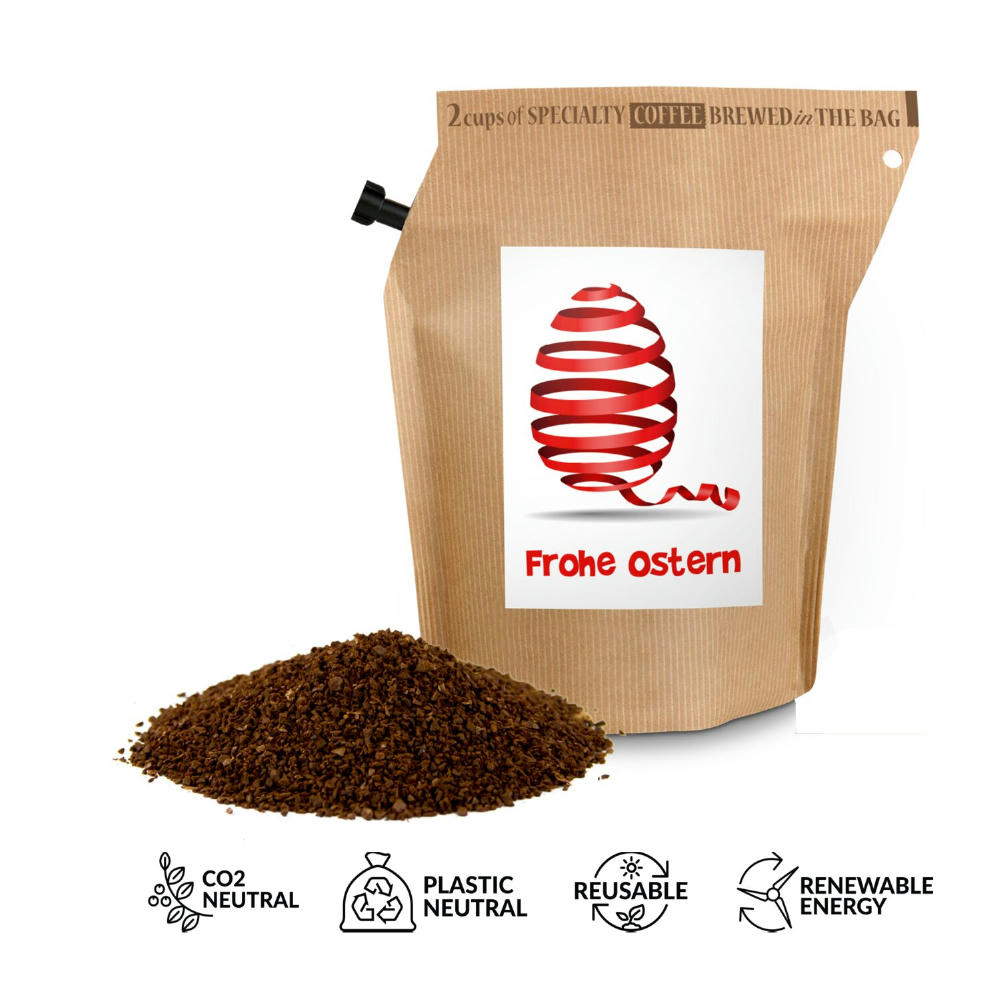Product image Geschenkartikel / Präsentartikel: Oster-Kaffee - Brüh(t)en Werbeartikel
