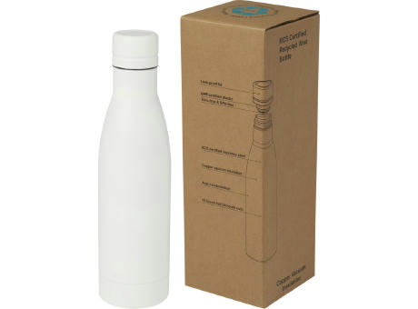 Product image Vasa RCS-zertifizierte Kupfer-Vakuum Isolierflasche aus recyceltem Edelstahl, 500 ml Werbeartikel