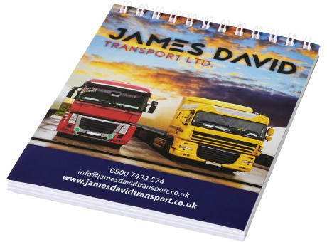 Product image Desk-Mate® A6 Notizbuch mit Spiralbindung Werbeartikel