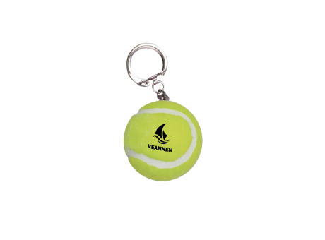 Product image Tennisball-Schlüsselanhänger gelb Werbeartikel