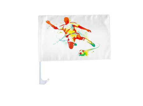 Autofahne "Bianco" bedrucken