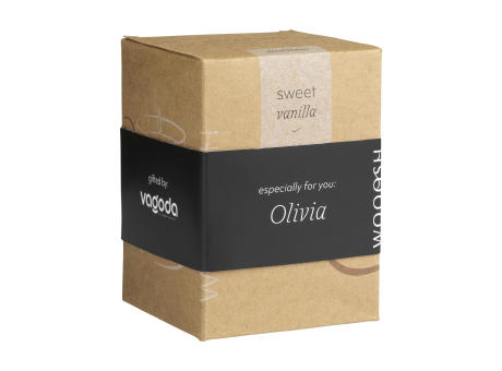 Wooosh Scented Candle Sweet Vanilla Duftkerze Werbeartikel
