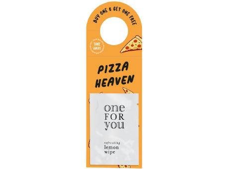 Product image Werbeanhänger Erfrischungstuch Werbeartikel