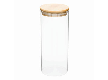ECO STORAGE L - Glas-Vorratsdose, Füllmenge ca. 850 ml Werbeartikel