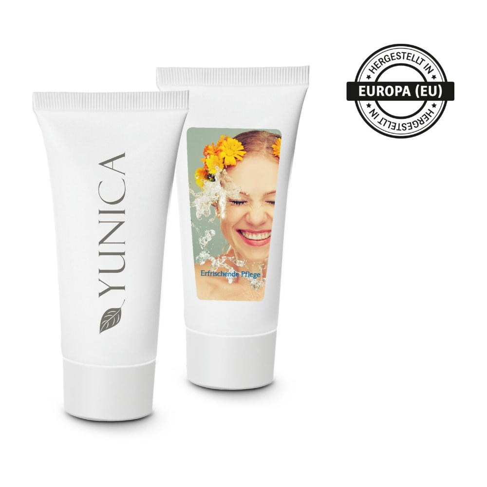 Product image Pflegetube Mini 20 ml - 2in1 Duschgel Body & Hair sensitiv mit Aloe Vera und Panthenol Werbeartikel