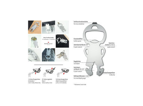 ROMINOX® Shop Tool // Best Buddy - 11 Funktionen Werbeartikel