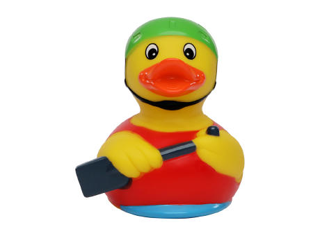 Quietsche-Ente Ruderboot Werbeartikel