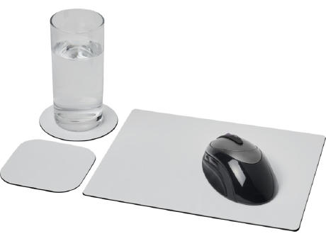 Product image Brite-Mat® Mauspad- und Untersetzer-Set 1 Werbeartikel