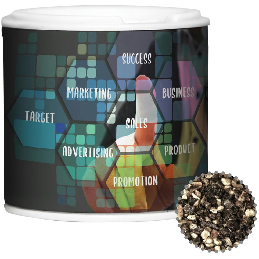 Product image Pfeffer geschrotet, ca. 20g, Gewürzpappstreuer Werbeartikel