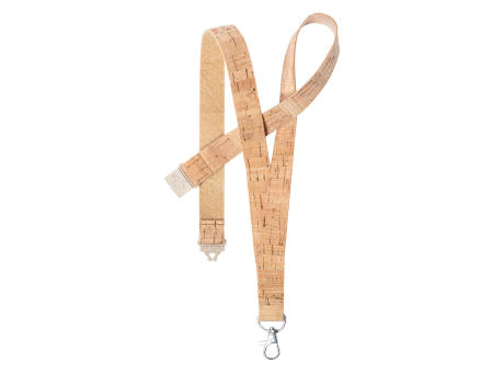 Kork-Lanyard Trino bedrucken