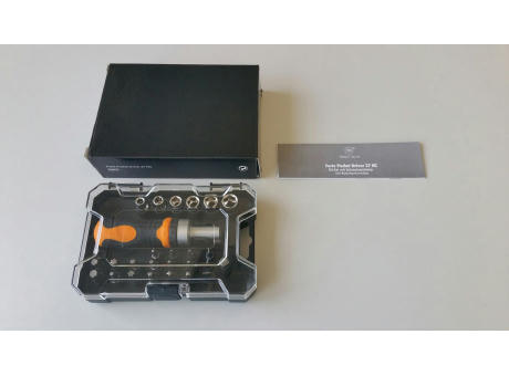 Bit-Set "Forte Pocket Driver 27 HC orange" Werbeartikel