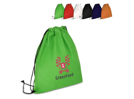 R-PET Kordelzugbeutel aus Non Woven 38 x 42cm 75g/m² bedrucken