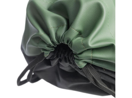 rPET Polyester (600D) Rucksack mit Kordelzug Auri Werbeartikel