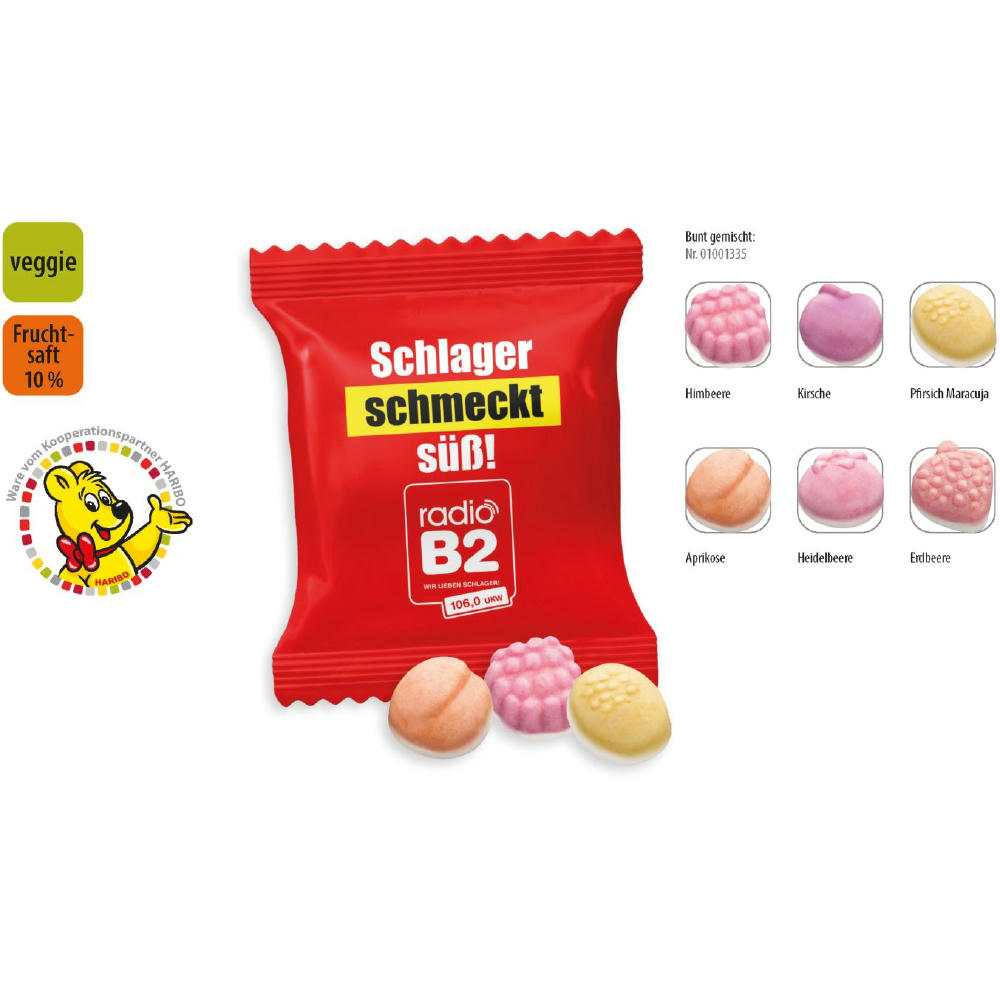 Product image HARIBO Fruitmania Joghurt Werbetüte, 11 g, Inhalt: HARIBO Fruitmania Joghurt Werbeartikel