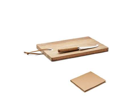 Product image Käsebrett-Set Akazie Werbeartikel