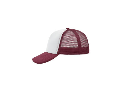 5 Panel Polyester Mesh Cap - Trendiges 5 Panel Mesh Cap in zahlreichen Farbvarianten Werbeartikel