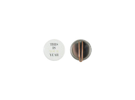 Product image Metallbutton 37mm mit Clip Werbeartikel