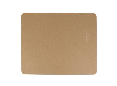 Mousepad mit kabellosem Ladegerät aus Recyclingpapier Werbeartikel
