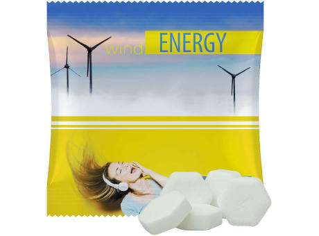 Product image Traubenzucker Orange Drops, ca. 5g, Mini-Tüte Werbeartikel