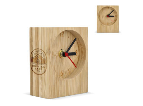 Rechteckige Tischuhr Werbeartikel