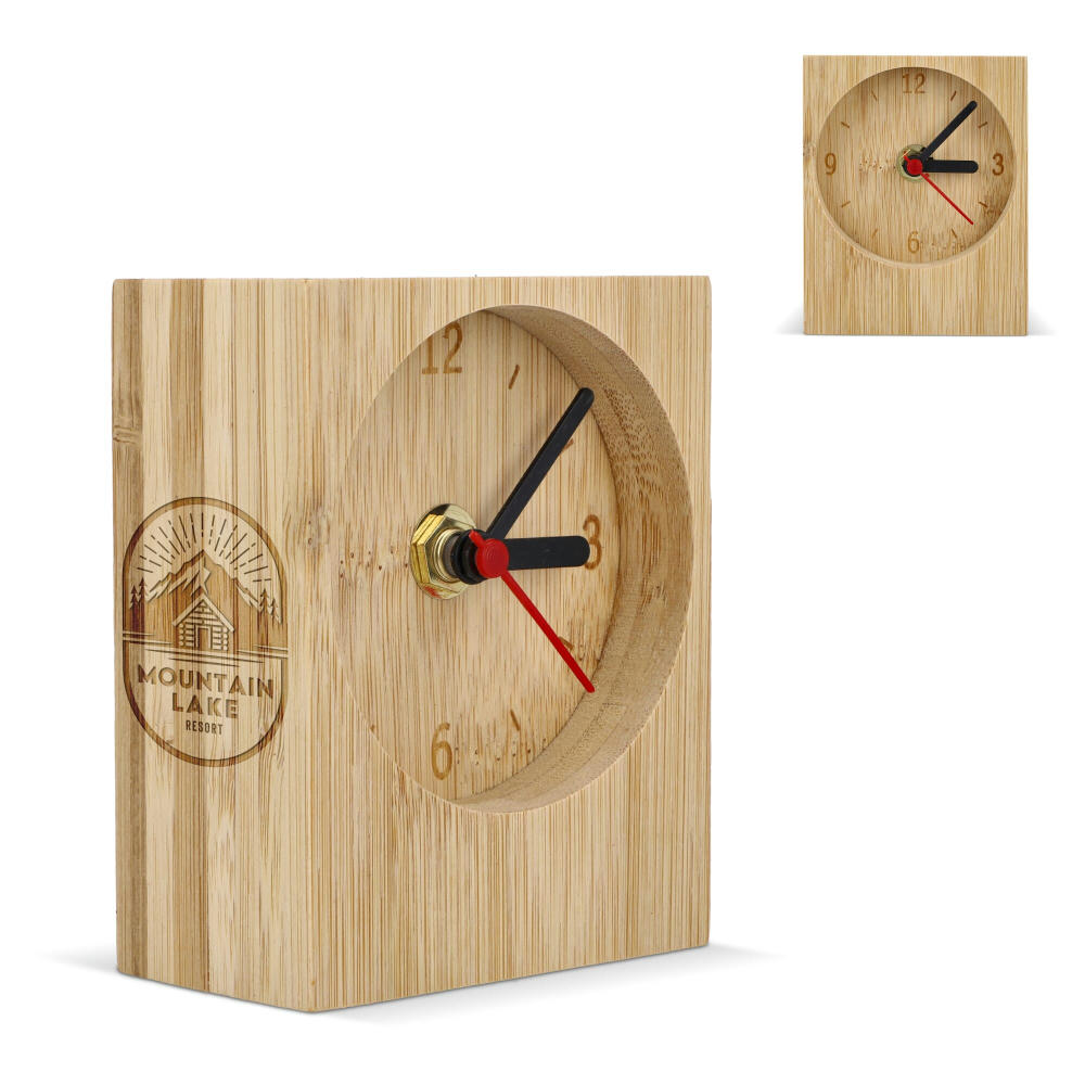 Product image Rechteckige Tischuhr Werbeartikel