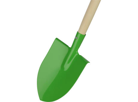 Gartenschaufel aus Holz Ringelblumen Werbeartikel