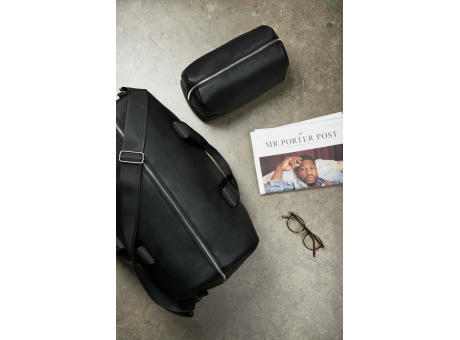 VINGA Bermond Wochenendtasche aus RCS recyceltem PU bedrucken