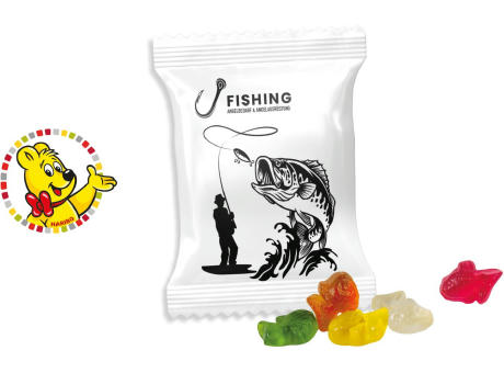HARIBO Standardformen Werbetüte,   10 g, Inhalt: HARIBO Fische Werbeartikel