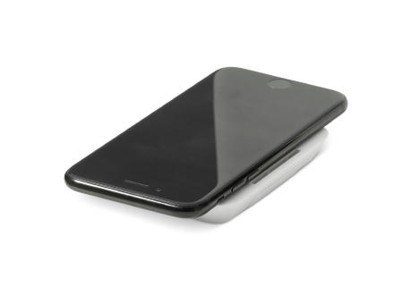 Kabellose Ladestation mit Telefonständer 5W Werbeartikel