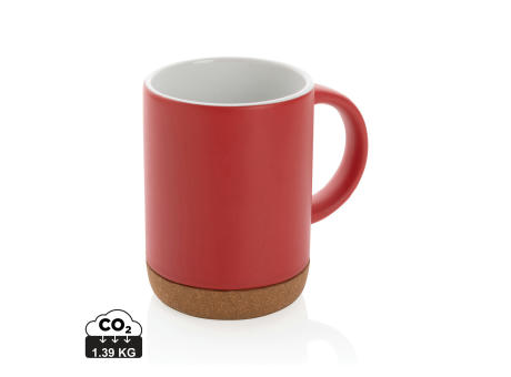 Product image Keramikbecher mit Korkboden, 280ml bedrucken