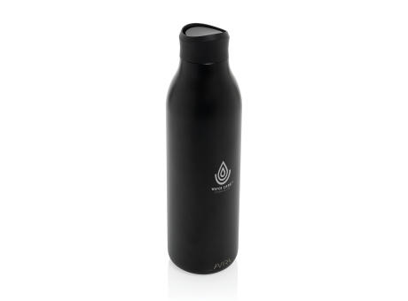 Avira Alok 360 Klick-Wasserflasche aus RCS rec. Stahl, 600ml Werbeartikel